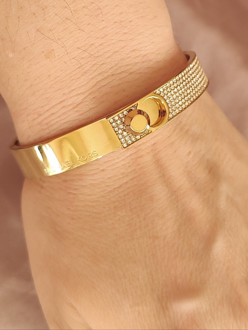 Michael Kors Pave Hinge Bracelet
